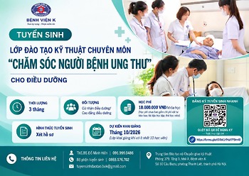THÔNG BÁO TUYỂN SINH LỚP ĐÀO TẠO KỸ THUẬT CHUYÊN MÔN 