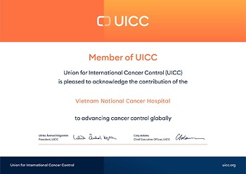 BỆNH VIỆN K TRỞ THÀNH THÀNH VIÊN CHÍNH THỨC CỦA LIÊN MINH KIỂM SOÁT UNG THƯ QUỐC TẾ (UICC)