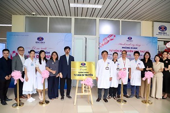 BỆNH VIỆN K CHÍNH THỨC KHAI TRƯƠNG PHÒNG KHÁM TƯ VẤN DI TRUYỀN UNG THƯ VÚ