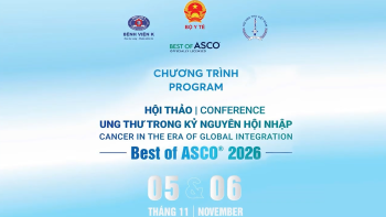 ĐẾM NGƯỢC CHỜ ĐỢI SỰ KIỆN SẮP DIỄN RA - HỘI THẢO UNG THƯ TRONG KỶ NGUYÊN HỘI NHẬP BEST OF ASCO 2026 