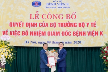 PGS.TS Lê Văn Quảng được bổ nhiệm làm Giám đốc Bệnh viện K